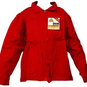 Veste de travail rouge T. 60 ref. 9212-9034 de LE CEDRE