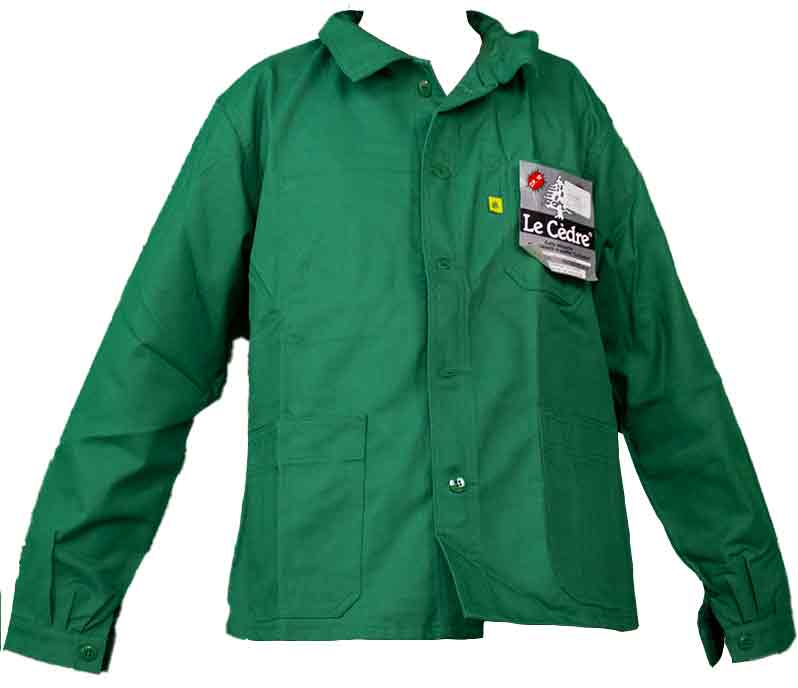 Veste de travail vert T. 54 ref. 9100-9035 de LE CEDRE