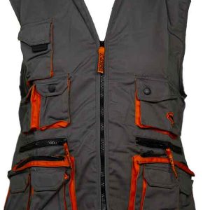 Gilet de travail gris T. 2/M 44/46 de PANOPLY