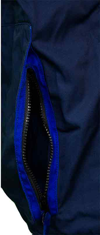 Gilet de travail bleu marine T. 1/S 40/42 de PANOPLY – Image 4