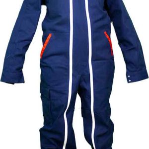 Combinaison de travail bleu marine double fermetures à glissière T. 3/L de SONORCO