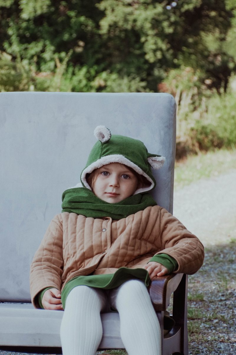 bonnet à oreilles LELIO kale – Image 8