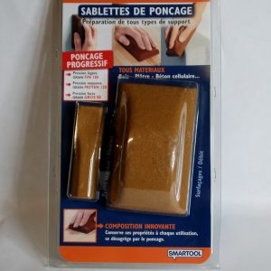 Sablettes de ponçage grain 80-120-180 SMARTOOL