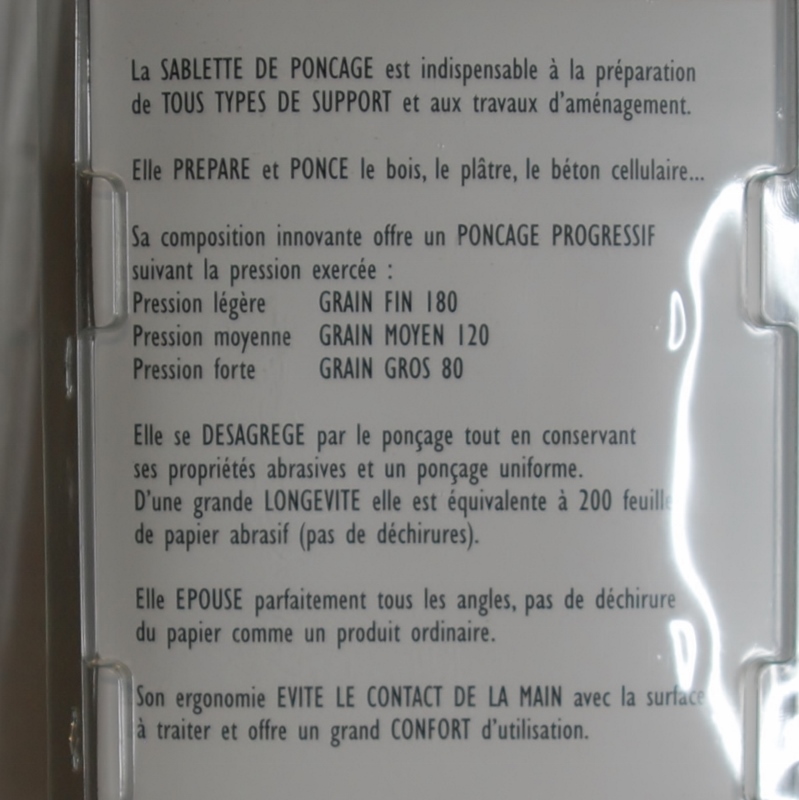 Sablettes de ponçage grain 80-120-180 SMARTOOL – Image 3