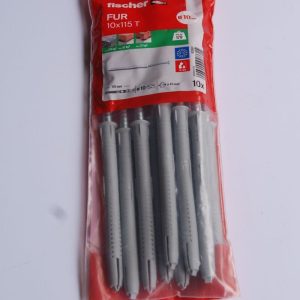 10 Chevilles rallongées FUR T 10×115 Ref. 92861 FISCHER DAREX