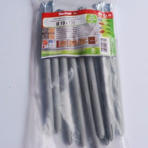 10 Chevilles rallongées FUR T 10×135 Ref. 92862 FISCHER DAREX