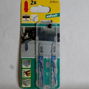 Lames Scie Sauteuse métal WOLFCRAFT. Attache en T