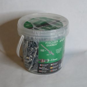 1 boite de 500 rivets 4,8mm x 16mm FISCHER DAREX