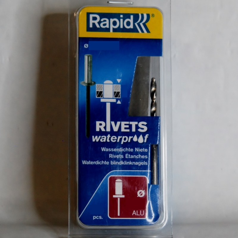 1 boite de rivets aveugles Etanche 4,8mm x 14mm RAPID