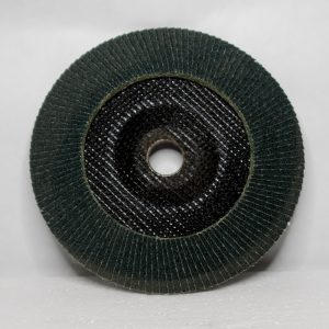 Disque zirconium à lamelles bombé ABRAS pour meuleuse Métal D.180 grain 40