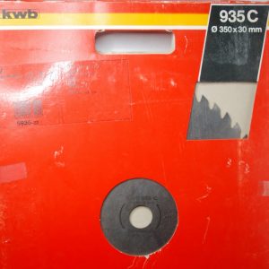 Lame Scie Circulaire KWB D.350mm Alesage 30mm 56 Dents Chrome Vanadium