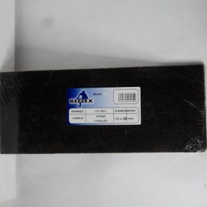 6 Patins ponceuse 115x280mm plâtre grain 120 REFLEX