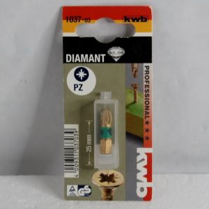 1 Embout KWB PZ2 DIAMANT