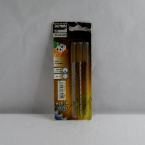 Lames Scie Sauteuse bois ACCEL. Attache pour PEUGEOT