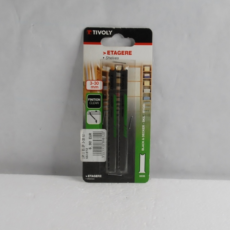 Lames Scie Sauteuse Etagères TIVOLY. Attache en U – Image 2