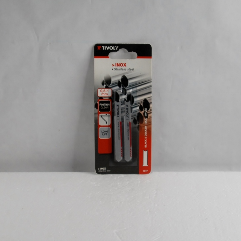 Lames Scie Sauteuse Inox TIVOLY. Attache en U – Image 2