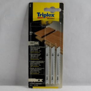 Lames Scie Sauteuse bois TRIPLEX. Attache en U