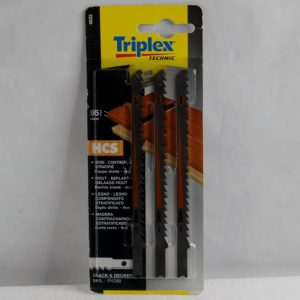 Lames Scie Sauteuse bois TRIPLEX. Attache en U