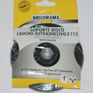 Plateau ponceur auto-agrippant pour perceuses ou meuleuses D.115 BRICORAMA