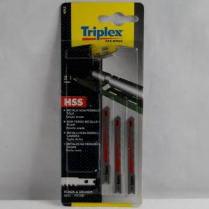 Lames Scie Sauteuse métaux TRIPLEX. Attache en U