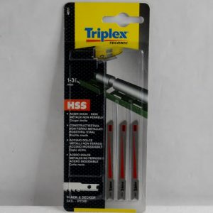 Lames Scie Sauteuse métaux TRIPLEX. Attache en U