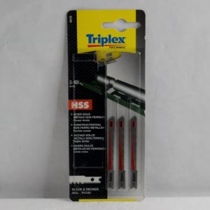 Lames Scie Sauteuse métaux TRIPLEX. Attache en U