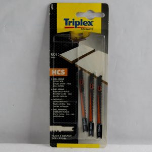 Lames Scie Sauteuse bois TRIPLEX. Attache en U