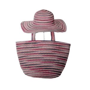 Miss Caprice Duo Sac et Chapeau Lavende