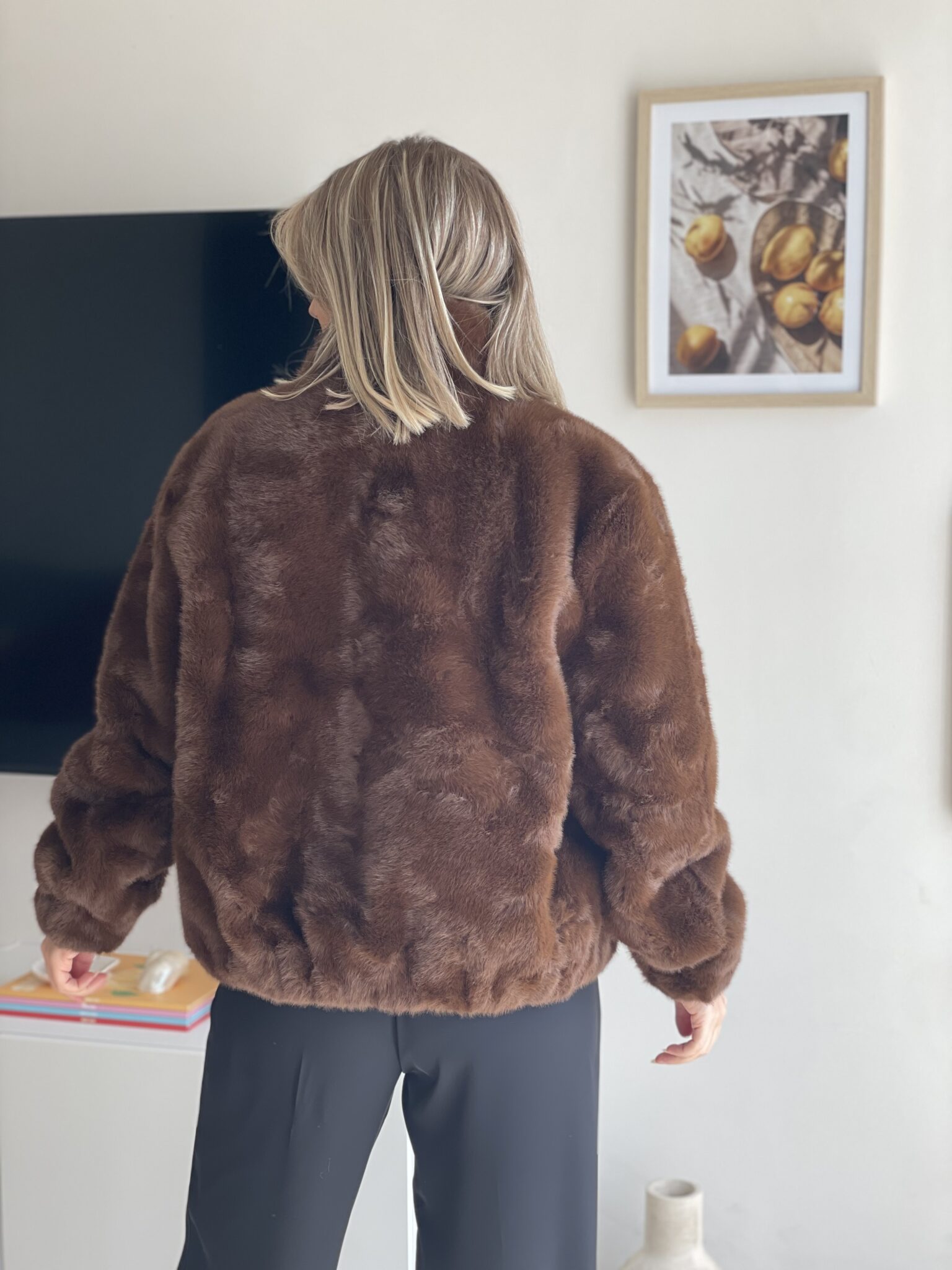 Veste Ted – Fausse Fourrure – Image 6