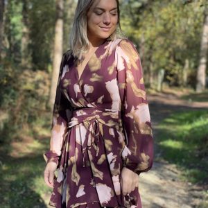 Robe Romane Bordeaux