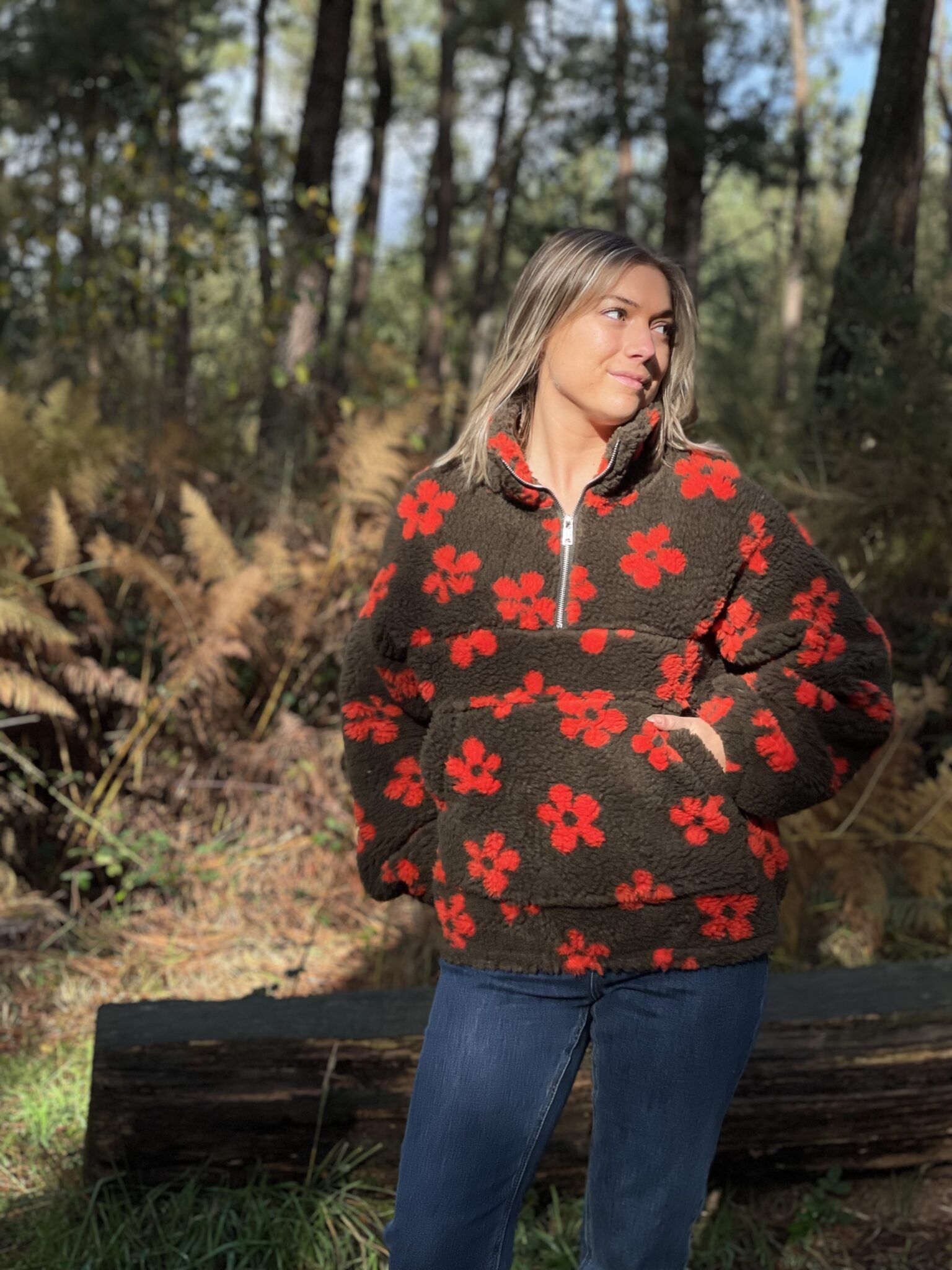 Polaire Douceur Kaki