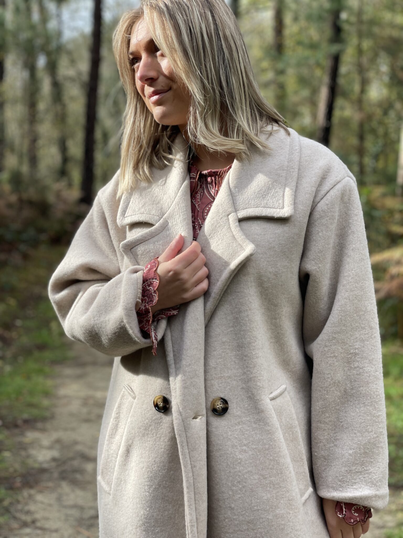 Manteau Parker Beige – Image 3