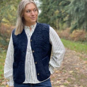 Gilet Colette Bleu