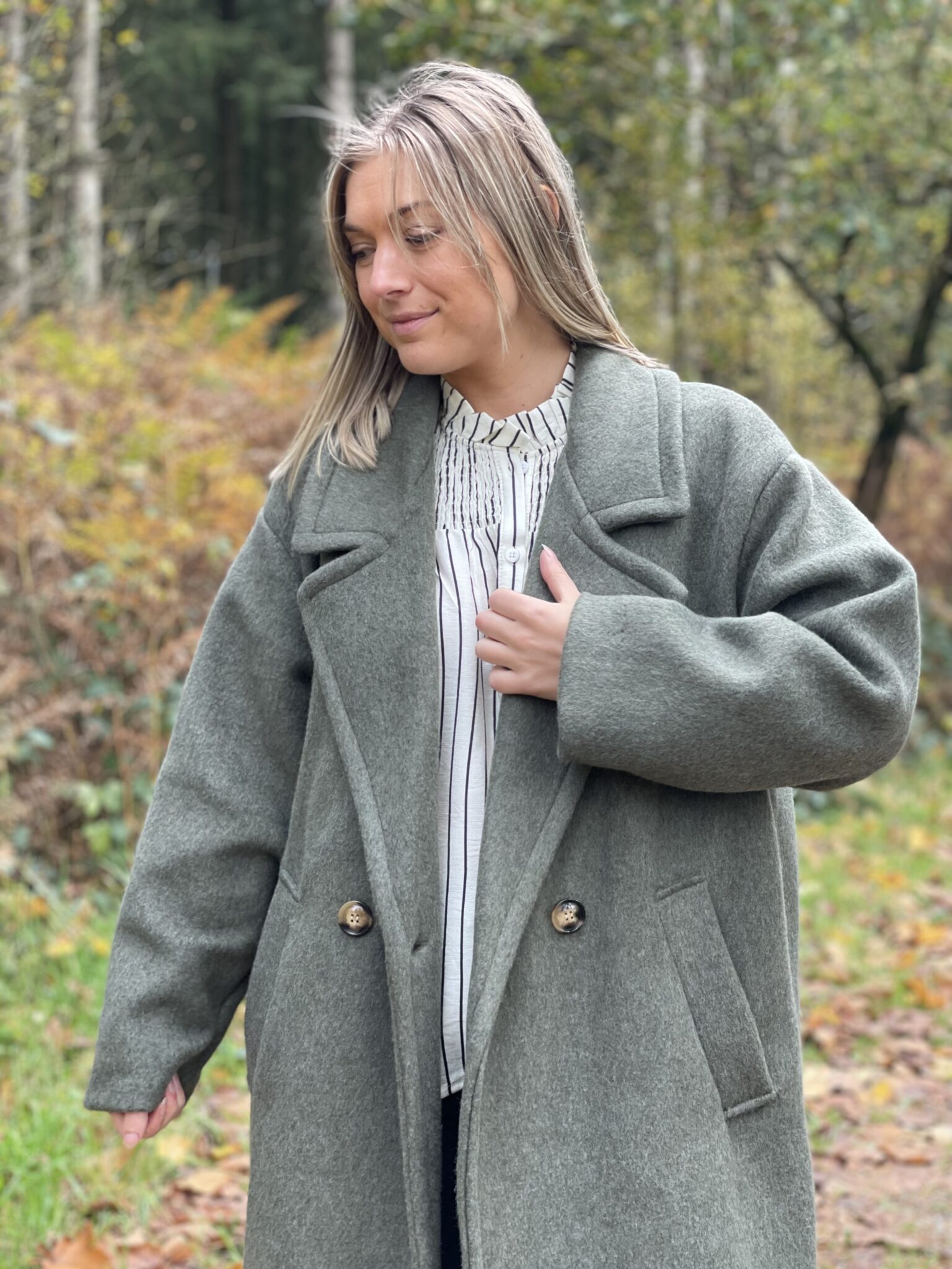 Manteau Parker Kaki – Image 3