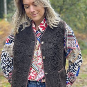 Gilet Colette Chocolat