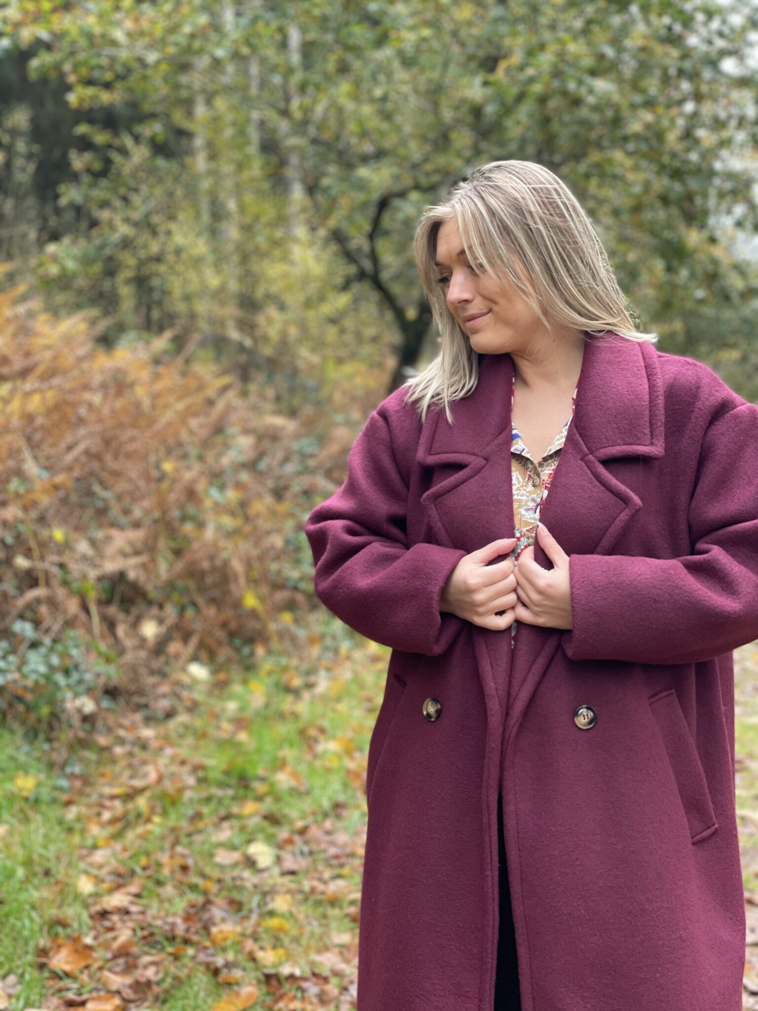 Manteau Parker Bordeaux – Image 3