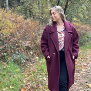 Manteau Parker Bordeaux