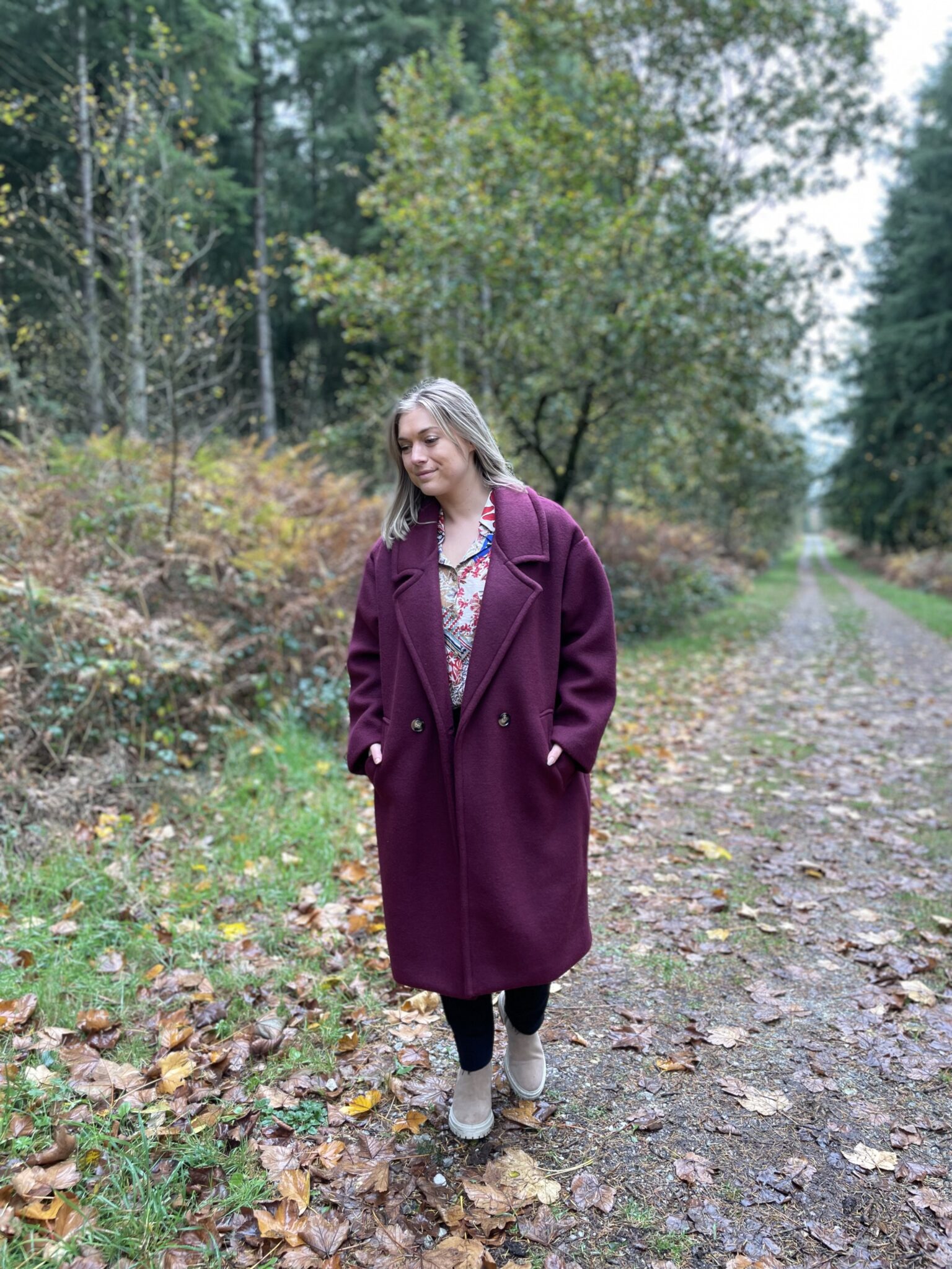 Manteau Parker Bordeaux – Image 8