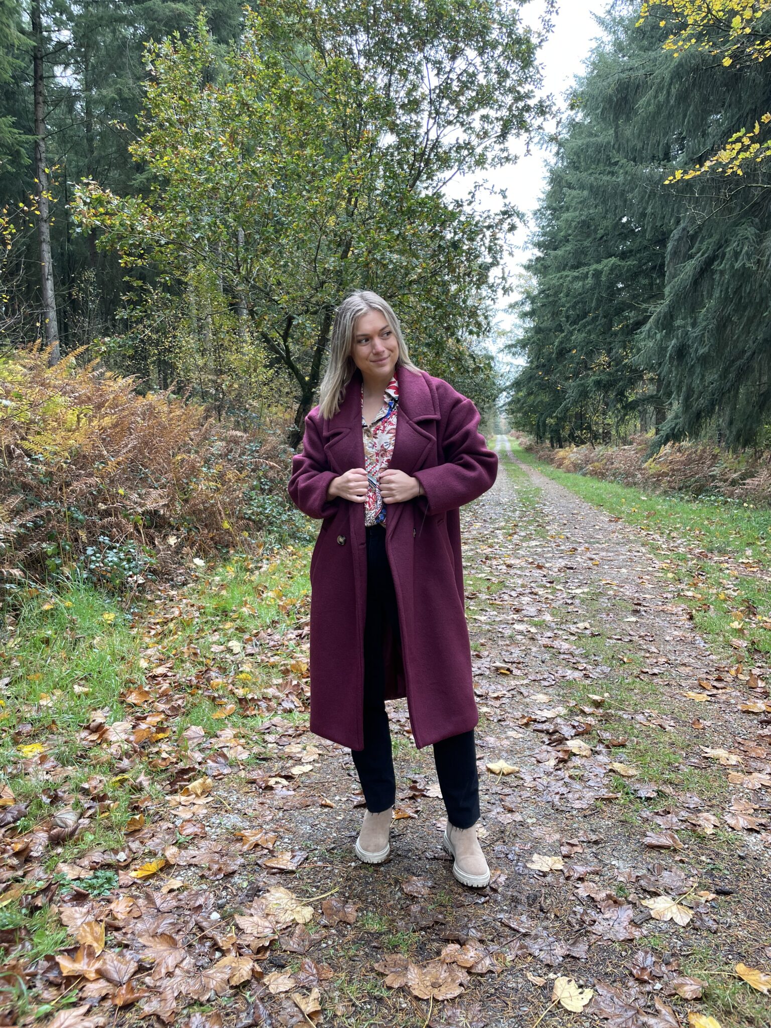 Manteau Parker Bordeaux – Image 9