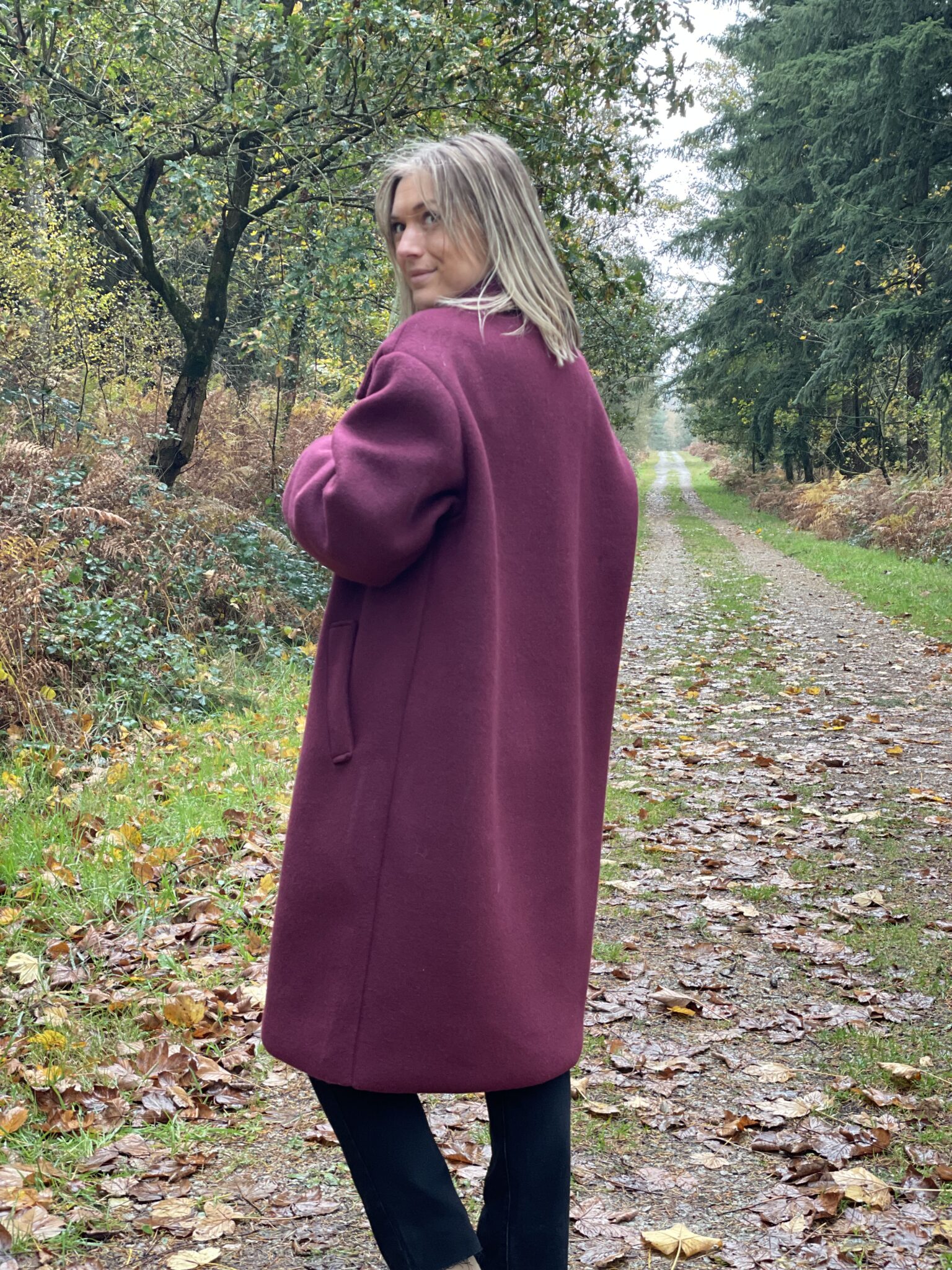 Manteau Parker Bordeaux – Image 5