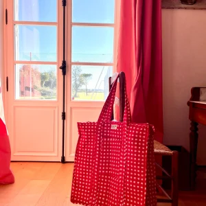 Grand Cabas matelassé | Guinguette Rouge