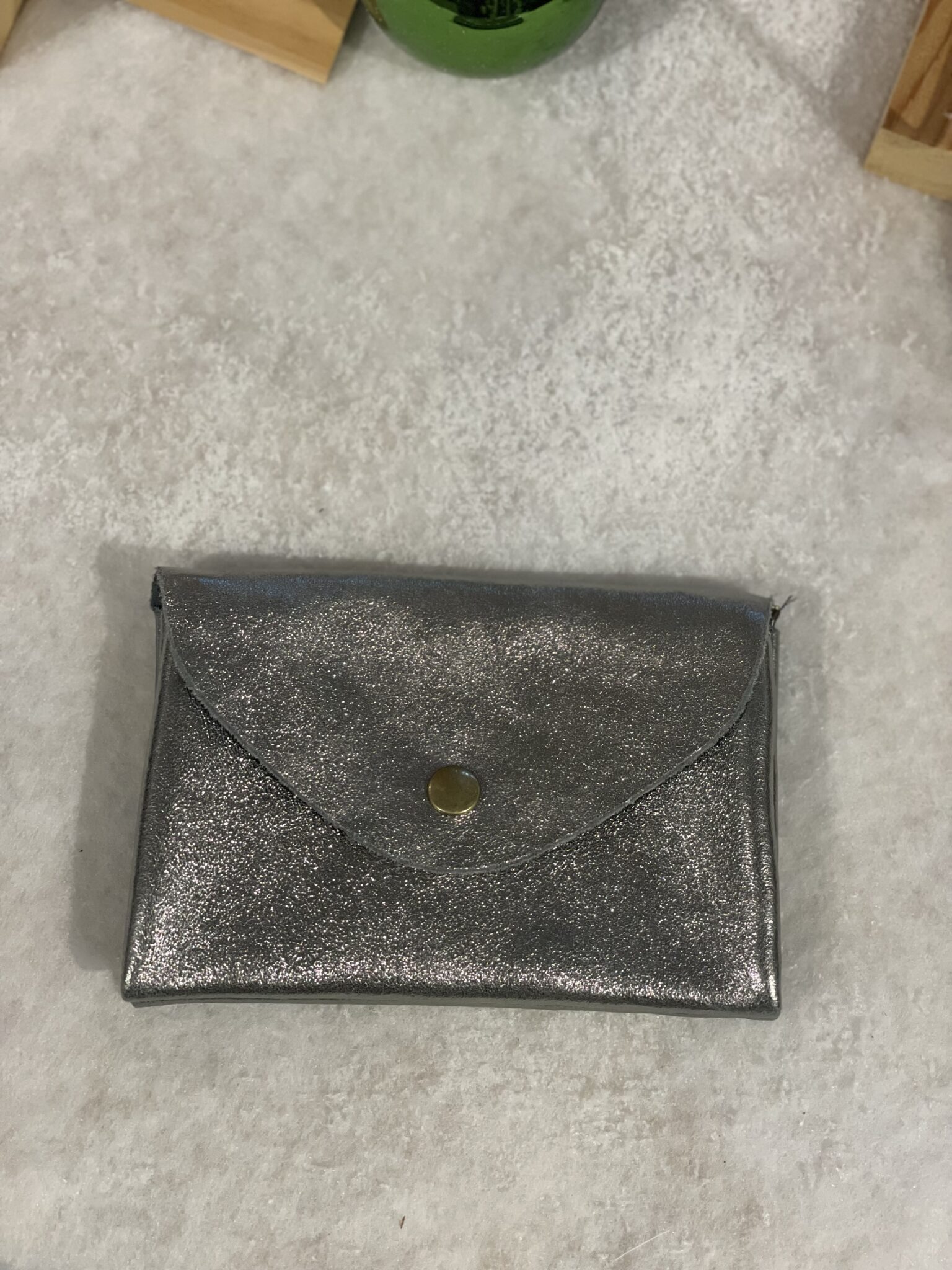 Porte Feuille Gris Foncé