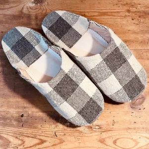 Babouches-Charentaises Gris Souris