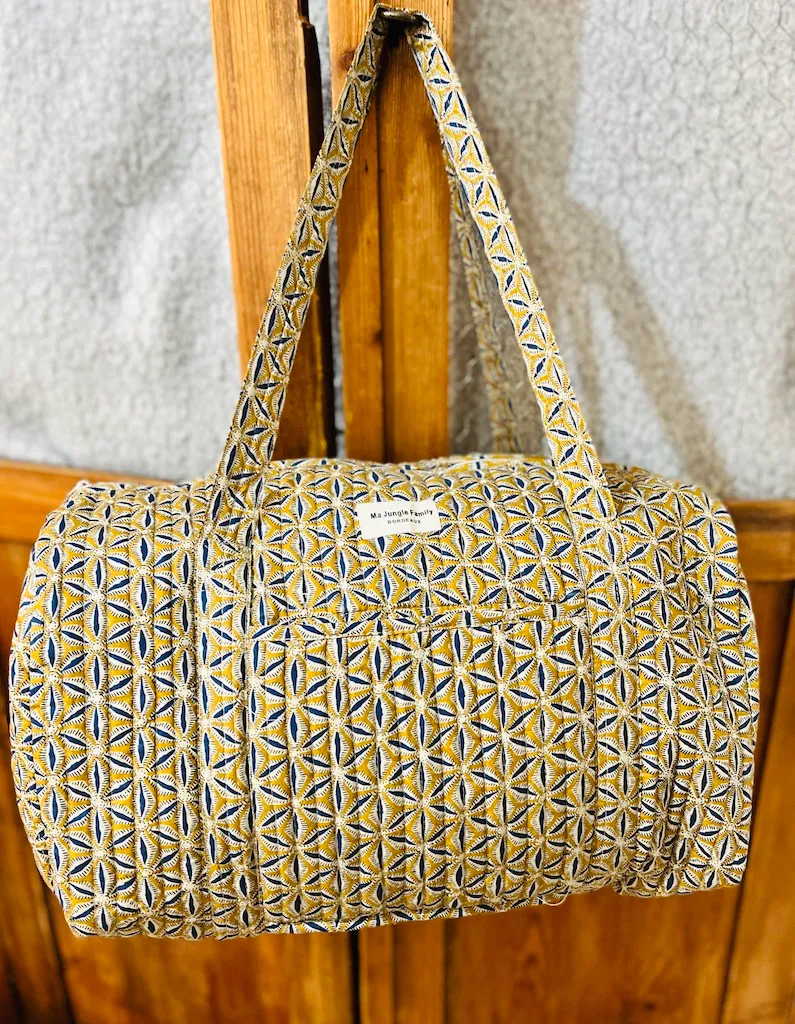 Sac 72H coton indien | Moutarde – Image 2