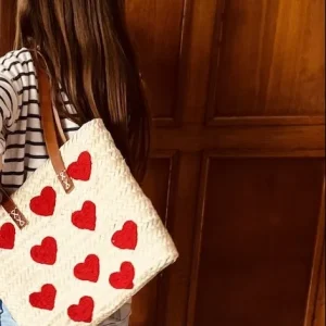 Panier Marocain Brodé | Love