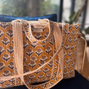 Sac Week-End Bohème Chic | Moutarde