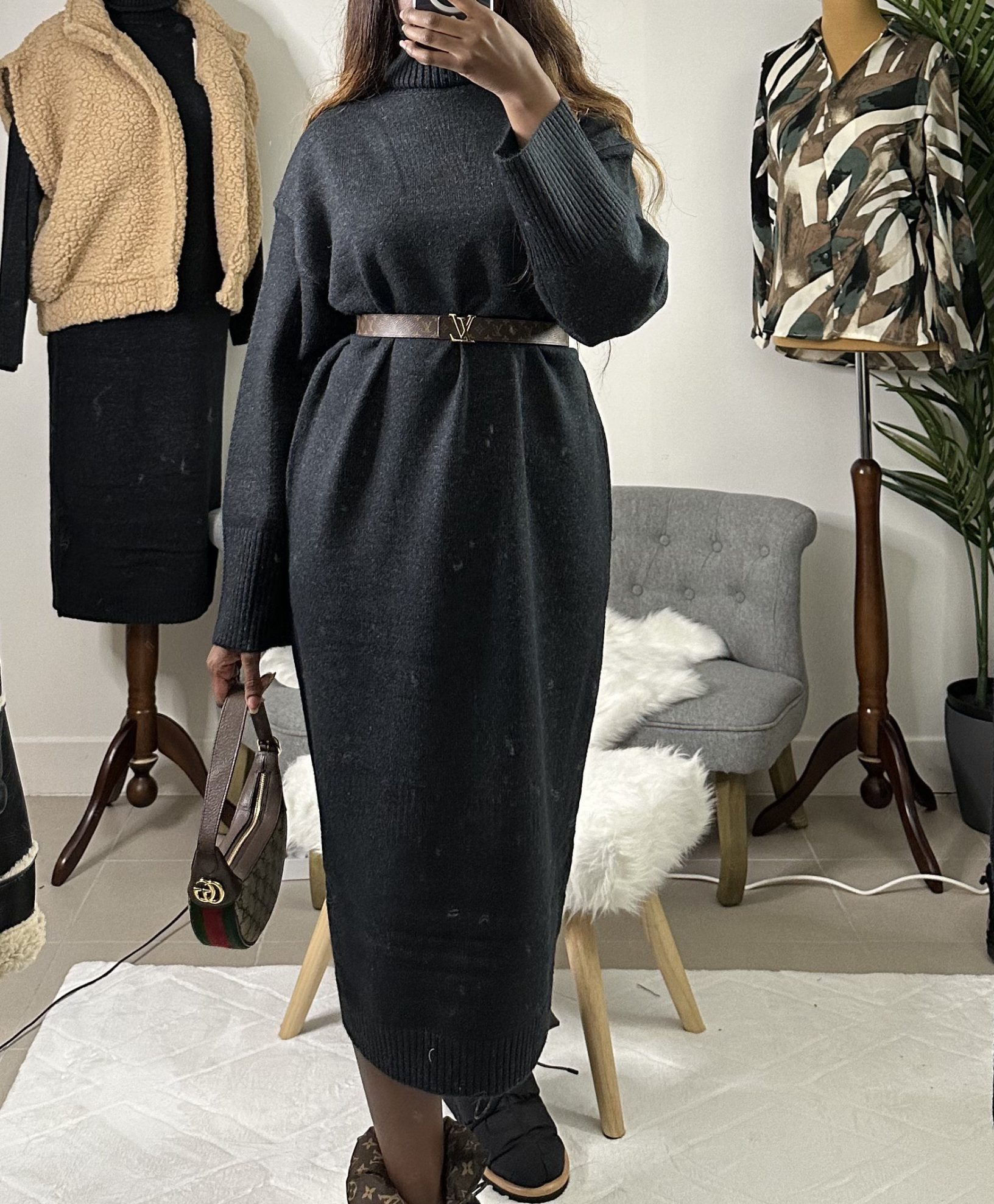 Longue Robe Noir – Image 4