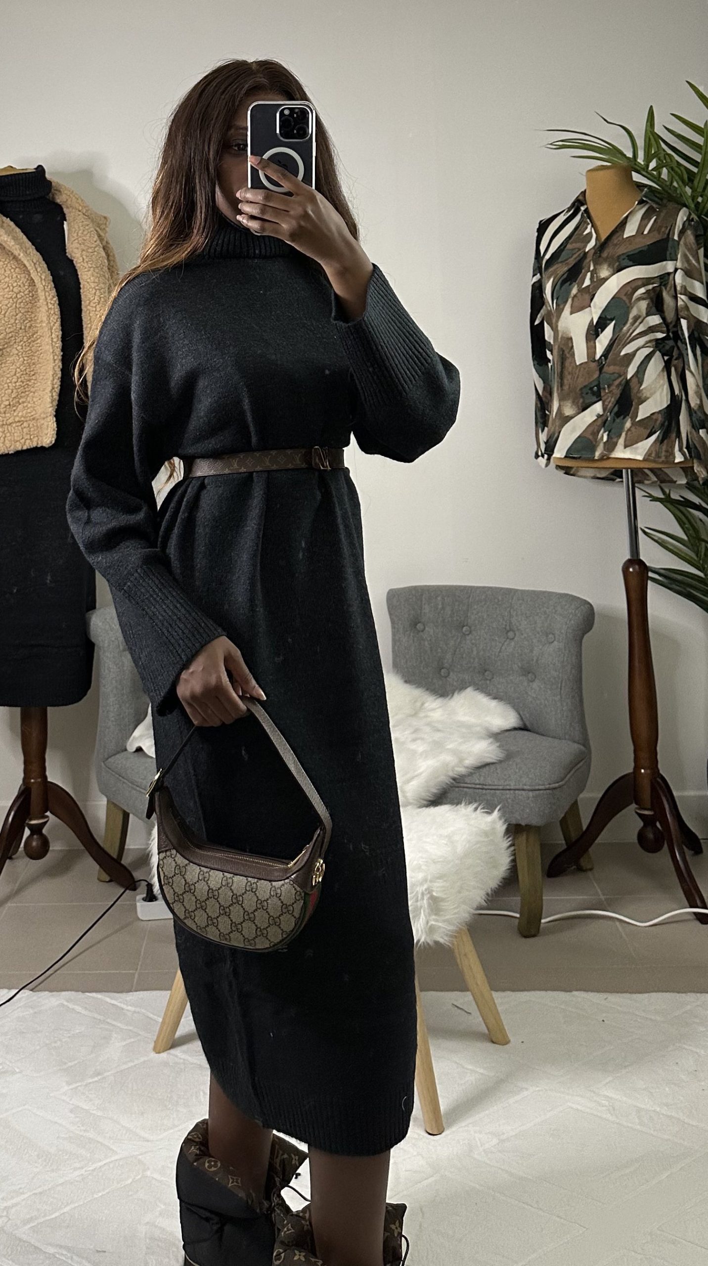 Longue Robe Noir – Image 5