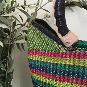 Panier coloré « Basket Bolga » GM