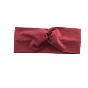 Bandeau Torsade Rose/Rouge